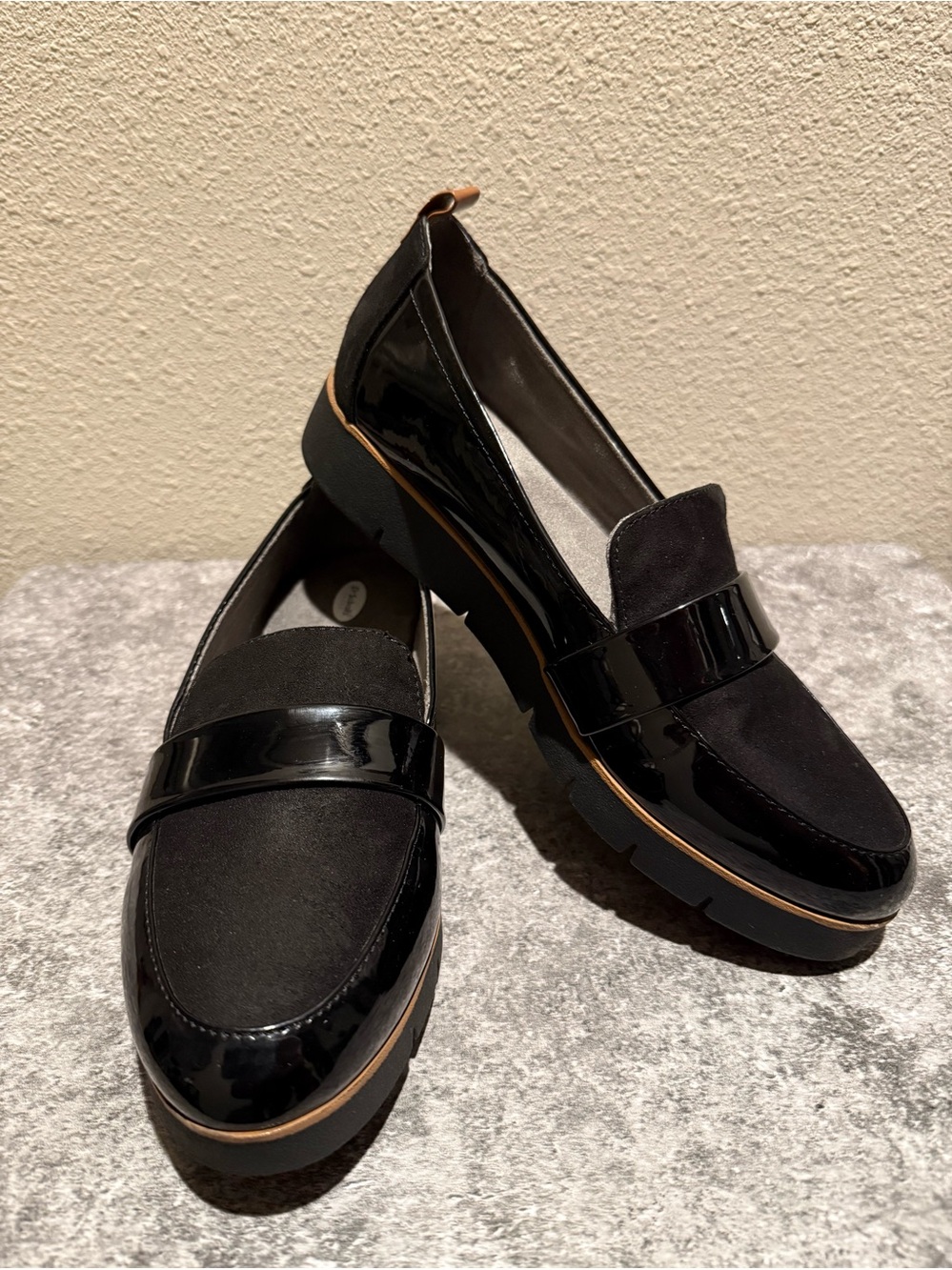 Dr. Scholl’s Women’s Webster Slip-On Loafer Black Patent Leather SZ 8.5